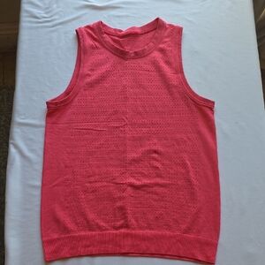 lululemon athletica Coral Eyelet Muscle Tank